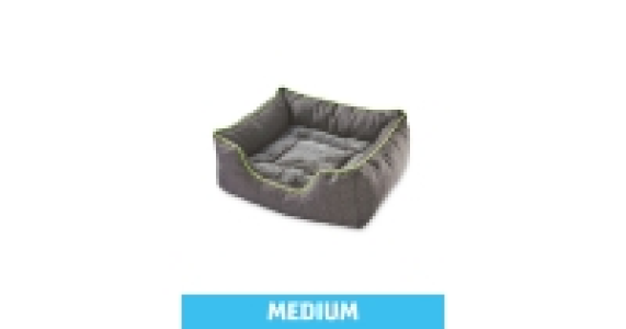 Medium Plush Pet Bed Contrast Trim