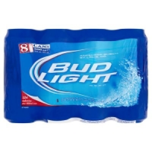BUDWEISER LIGHT CAN PACK 8 X 500ML