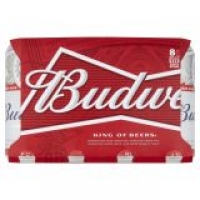 Mace Budweiser Lager Cans
