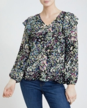 Floral Ruffle Blouse 10.00 €