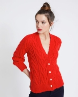 Dunnes Stores  Savida Pearl Button Cardigan
