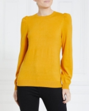 Gallery Puff Sleeve Fine Knit