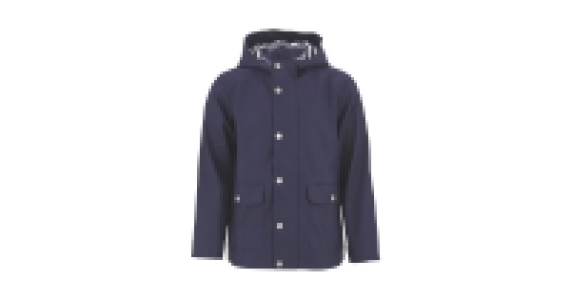 Childrens Navy Raincoat