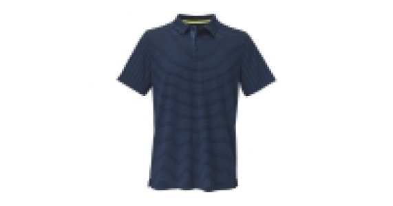 Avenue Mens Navy Blue Polo Shirt
