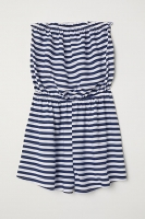 HM   Strapless playsuit