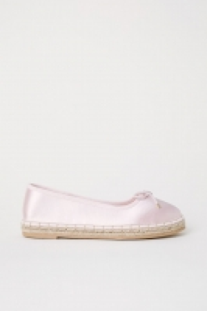 HM   Satin espadrilles