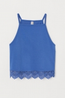 HM   Top with lace trim