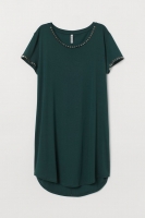 HM   T-shirt dress with studs