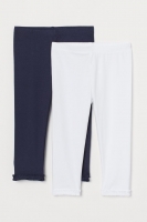 HM   2-pack 3/4-length leggings