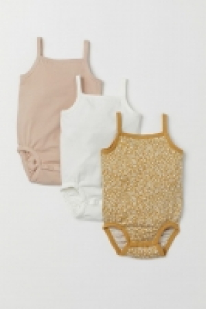 HM   3-pack sleeveless bodysuits