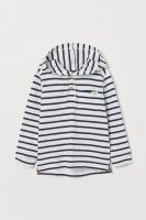 HM   Cotton hooded top