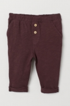 HM   Slub jersey trousers