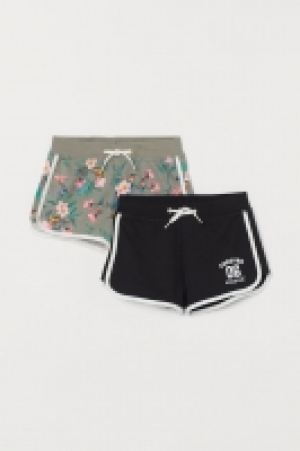 HM   2-pack sweatshirt shorts