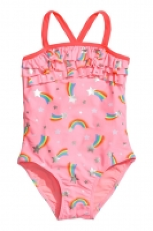 HM   Frill-trimmed swimsuit