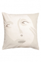 HM   Cushion cover with a motif