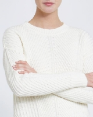 Dunnes Stores  Textured Crew Neck Jumper