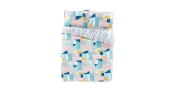 Geo Floral Double Duvet Set