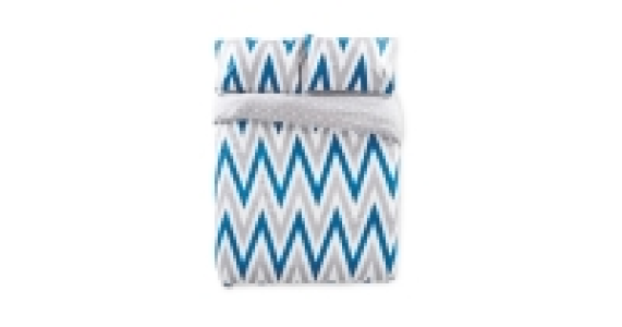 Aldi  Teal King Cotton Duvet Set