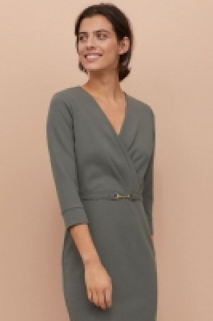 HM   Tailored jersey dress