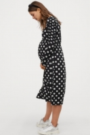 HM   MAMA Puff-sleeved dress