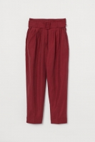 HM   Ankle-length trousers and belt