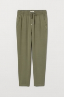 HM   Pull-on lyocell-blend trousers