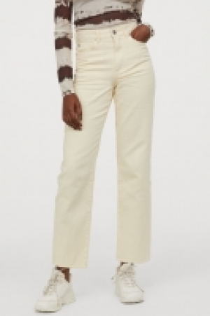 HM   Straight High Waist Jeans