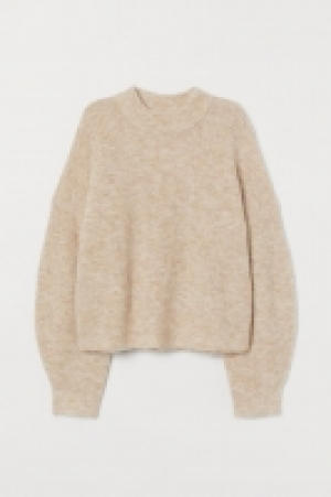 HM   Ribbed wool-blend jumper