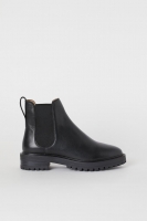 HM   Leather Chelsea boots
