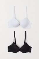 HM   2-pack lace push-up bras