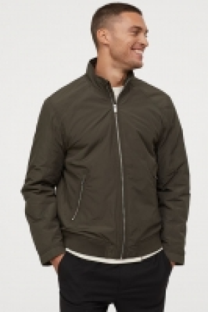 HM   Jacket with a stand-up collar