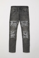 HM   Trashed Skinny Jeans