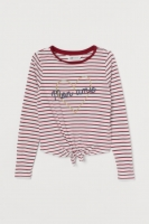  Tie-hem jersey top 5.00 €