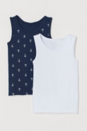 HM   2-pack cotton vest tops