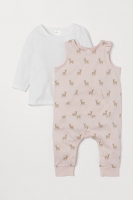 HM   Romper suit and top