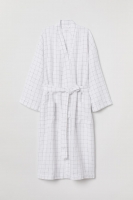 HM   Washed linen dressing gown