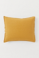 HM   Washed linen pillowcase
