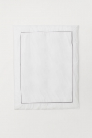 HM   Cotton percale duvet cover