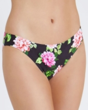 Floral Hi Leg Bikini Briefs