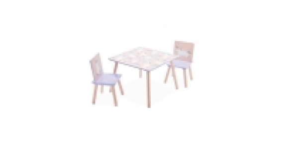 Unicorn Table & Chairs Set