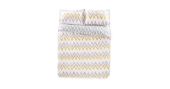 Aldi  Retro King Cotton Duvet Set