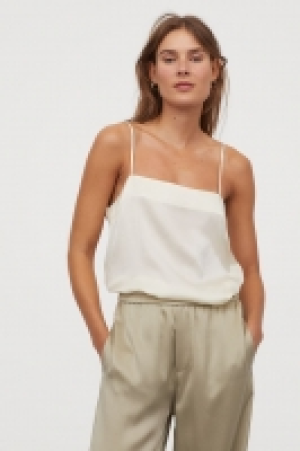 HM   Silk strappy top