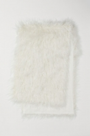 HM   Faux fur bed runner