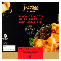 Centra  Inspired by Centra Slow Braised Beef & Red Wine Pie 275g