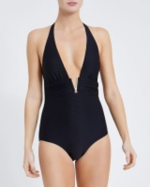 Dunnes Stores  V Rib Swimsuit