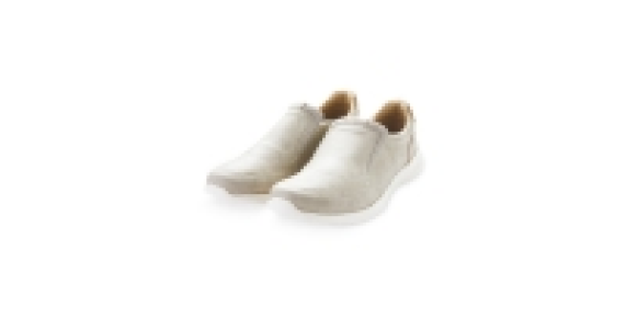 Aldi  Mens Beige Comfort Slip On Shoes