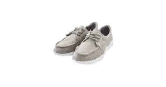 Ladies Grey Comfort Deck Shoes