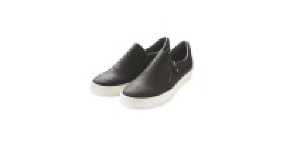 Aldi  Ladies Black Comfort Slip On Shoes