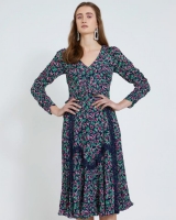 Dunnes Stores  Savida Print Lace Detail Dress