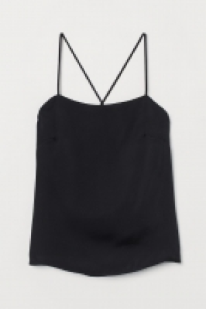 HM   Sleeveless satin top